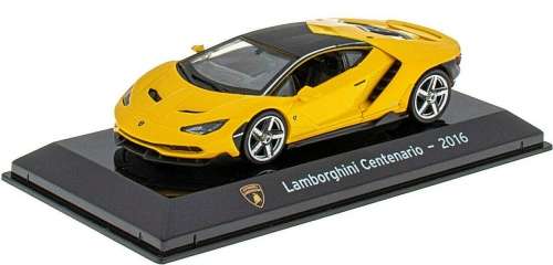 Lamborghini Centenario 2016 yellow+black 1/43 IXO NEW+boxed #5566 instant wheels