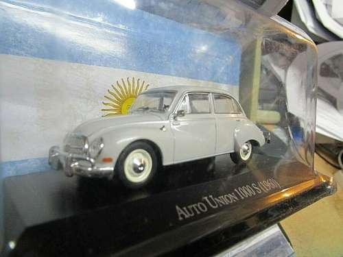 Auto Union 1000 S 1960 lt.grey 1/43 IXO/Salvat NEW+boxed FREE SA Delivery #5580 instant wheels