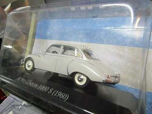 Auto Union 1000 S 1960 lt.grey 1/43 IXO/Salvat NEW+boxed FREE SA Delivery #5580 instant wheels