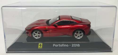 Ferrari Portofino 2018 red-metallic 1/43 IXO NEW+boxed  #5809 instant wheels