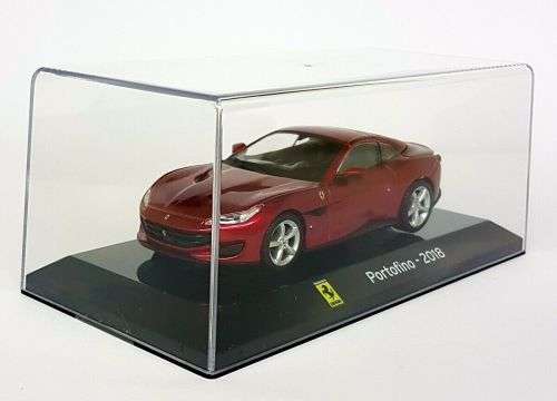 Ferrari Portofino 2018 red-metallic 1/43 IXO NEW+boxed  #5809 instant wheels