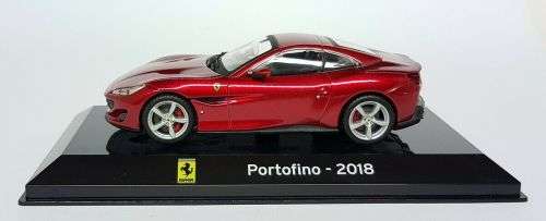 Ferrari Portofino 2018 red-metallic 1/43 IXO NEW+boxed  #5809 instant wheels