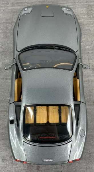 Ferrari 550 Maranello 1996 grey-metallic 1:18 Bburago/Italia  NEW+re-boxed #8037 instant wheels