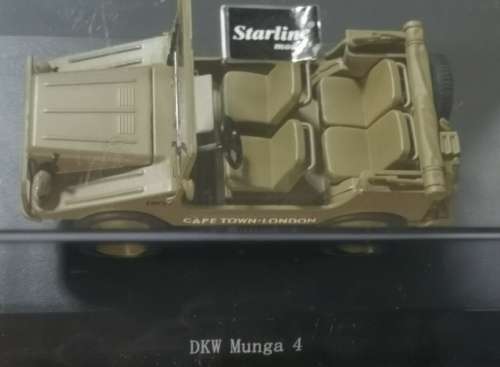 DKW Munga 4 1970 camouflage 1-43 Starline NEW+boxed FREE Delivery #5831 instant wheels
