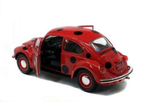 Volkswagen Beetle 1303 1973 LADY BUG red 1:18 Solido NEW+boxed  #8815 instant wheels