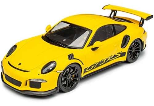 Porsche 911 (991) GT3 RS 2017 yellow 1:43 IXO NEW+boxed FREE delivery #5935 instant wheels