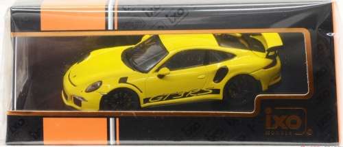 Porsche 911 (991) GT3 RS 2017 yellow 1:43 IXO NEW+boxed FREE delivery #5935 instant wheels