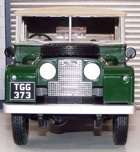 Land Rover Series 1 1957 canvas top dk.green 1/18 MGC NEW+boxed FREEdelivery #8987 instant wheels