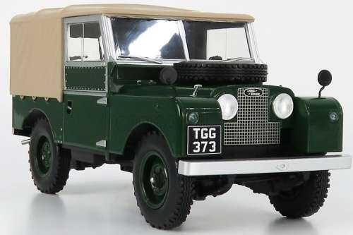 Land Rover Series 1 1957 canvas top dk.green 1/18 MGC NEW+boxed FREEdelivery #8987 instant wheels