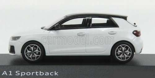 Audi A1 Sportback   Glacier White 1/43 Spark NEW+boxed FREE delivery #5949 instant wheels