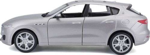 Maserati Levante 2016 silver 1/24 Bburago NEW+boxed  #2290 instant wheels