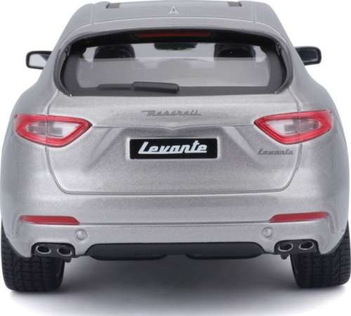 Maserati Levante 2016 silver 1/24 Bburago NEW+boxed  #2290 instant wheels
