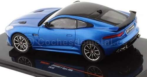 Jaguar F-type SVR 2016 blue-metallic 1:43 IXO NEW+boxed *5959 instant wheels