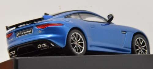 Jaguar F-type SVR 2016 blue-metallic 1:43 IXO NEW+boxed *5959 instant wheels