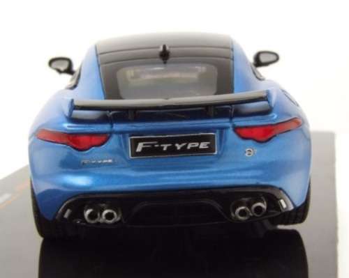 Jaguar F-type SVR 2016 blue-metallic 1:43 IXO NEW+boxed *5959 instant wheels
