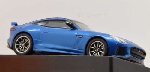 Jaguar F-type SVR 2016 blue-metallic 1:43 IXO NEW+boxed *5959 instant wheels