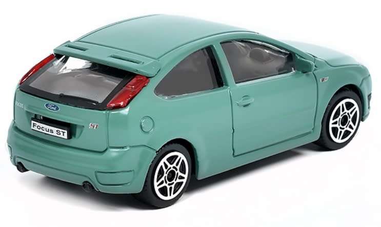 Ford Focus Mk.2 ST 2018 green-met 1/43 Bburago NEW+boxed *5983 instant wheels