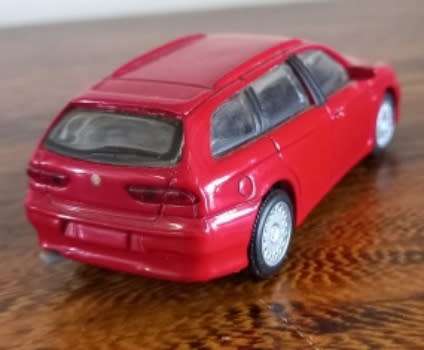 Alfa Romeo 156 GTA SportsWagon 2003 red 1/43 NewRay NEW+Boxed *6009 instant wheels