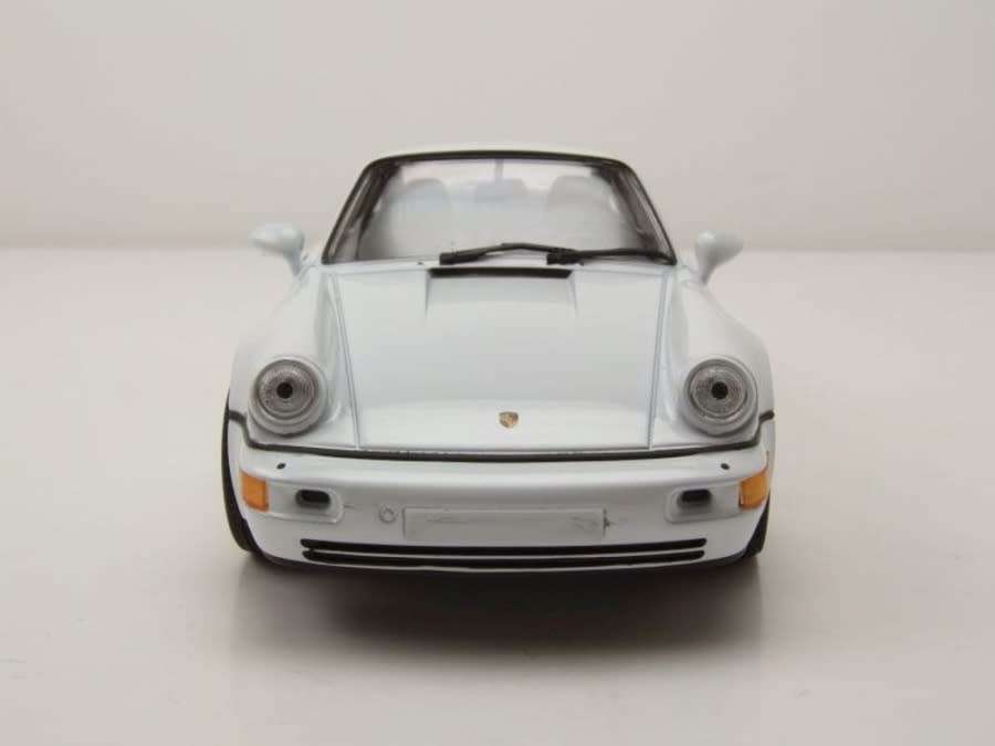 Porsche 911 (964) Turbo 1990 white 1/24 Welly NEW+boxed  #2124 instant wheels