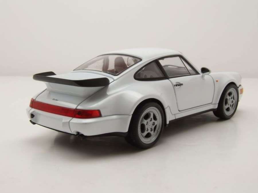 Porsche 911 (964) Turbo 1990 white 1/24 Welly NEW+boxed  #2124 instant wheels