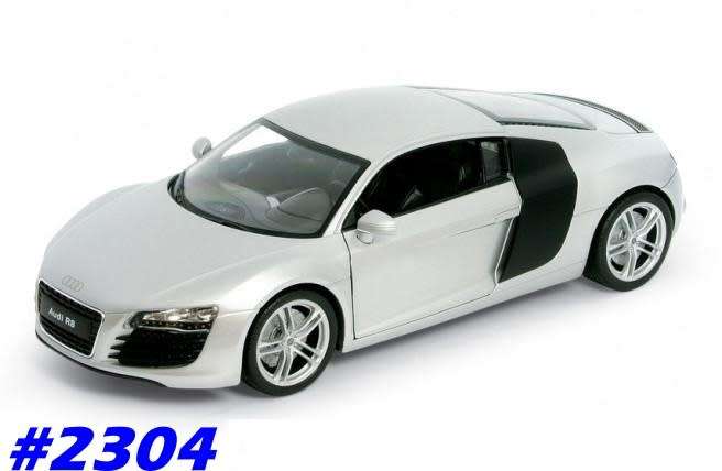Audi R8 V10 2014 white 1/24 Welly NEW+reblistered  #2304 instant wheels