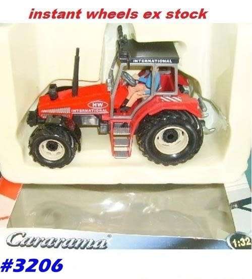 International HW Tractor red 1/32 Cararama NEW+boxed  #3206 instant wheels