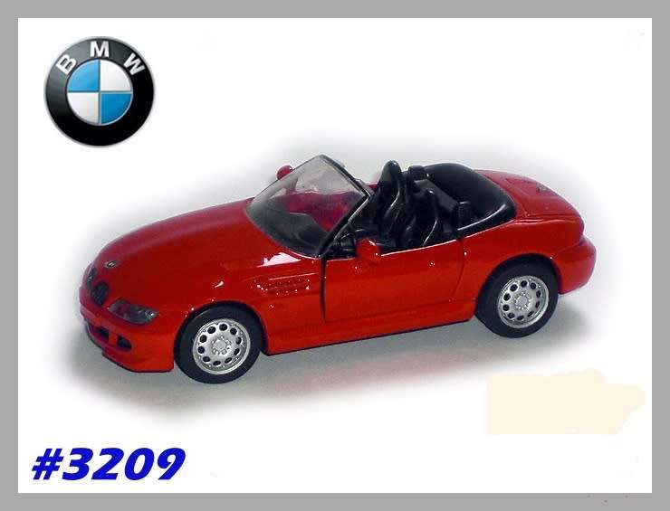 BMW Z3 M Roadster 1998 red 1/32 NEWRAY NEW+boxed  #3209 instant wheels