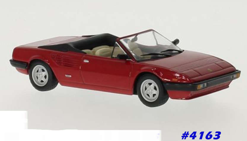 Ferrari Mondial Convertible 1989 1/43 IXO NEW+boxed  #4163 instant wheels