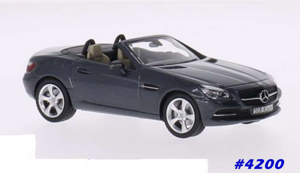 Mercedes-Benz SLK (R172) 2011 1/43 Schuco NEW+boxed  #4200 instant wheels