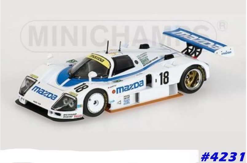 Mazda 787B #18 24h LeMans 1991 1/43 Minichamps NEW  #4231 instant wheels