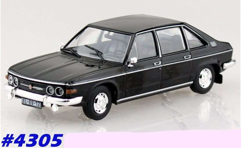 Tatra 613 1974 black 1/43 IXO NEWinBlister  #4305 instant wheels