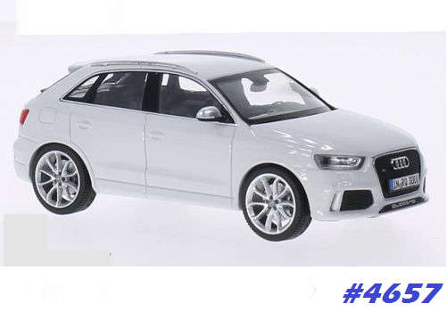 Audi RS Q3 2014 white 1/43 Schuco NEW+boxed  #4657 instant wheels