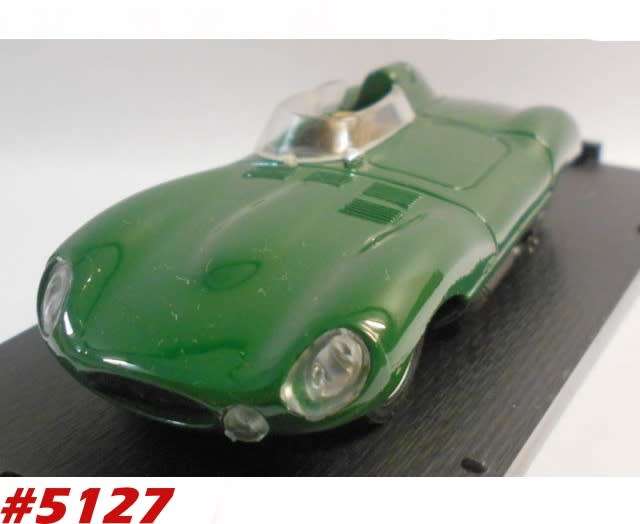Jaguar D-Type 1954 British-racing-green 1/43 Brumm NEW+boxed #5127 instant wheels