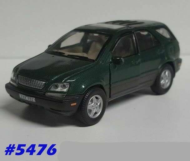 Lexus RX300 2000 green-met 1/43 Hongwell NEW+showcased  #5476 instant wheels