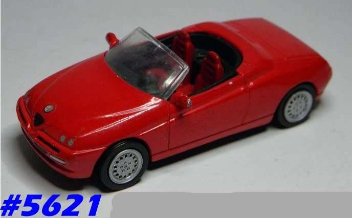 Alfa Romeo Spider 1996 red 1/43 NewRay NEW+reblistered  #5621 instant wheels