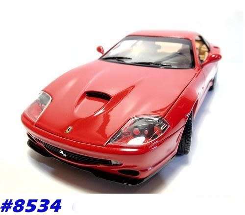 Ferrari 550 Maranello 1996 1/18 HotWheels NEW+boxed  #8534 instant wheels