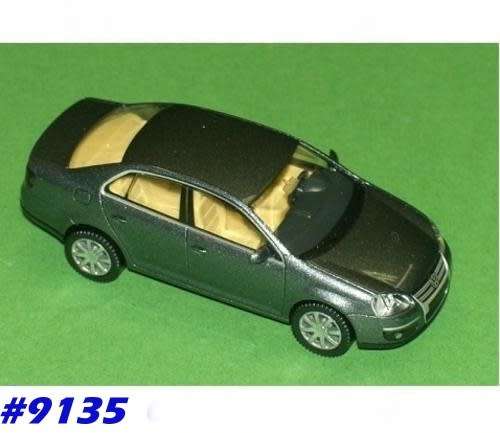 Volkswagen Jetta grey-met 1/87 Wiking NEW+boxed #9135 instant wheels