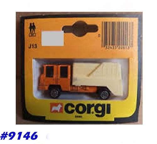 Garbage Truck Corgi Junior 56179 1/87 NEWinBlister  #9146 instant wheels