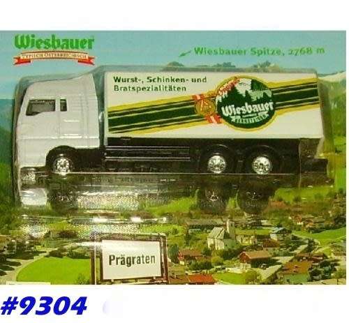 MAN Meatfactory truck 1/87 Herpa-Grell NEW in blister  #9304 instant wheels