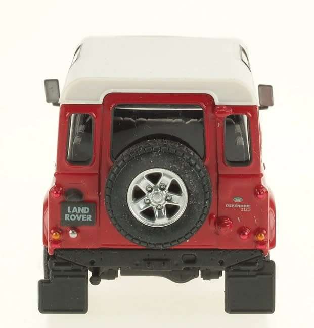 Land Rover Defender 110 TD County 2007 red 1/43 Cararama NEW+boxed #6079 instant wheels