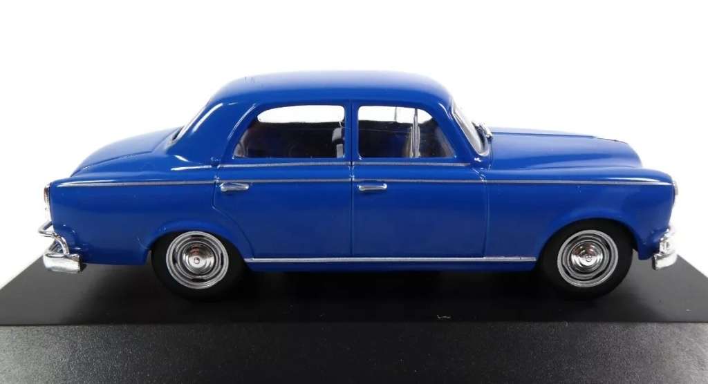 Peugeot 403 Saloon 1960 blue 1/43 IXO-Salvat NEWinBlister #6080 instant wheels