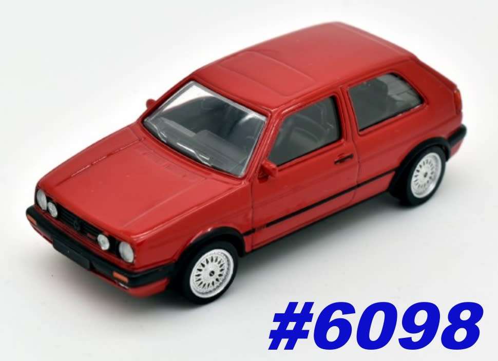 Volkswagen Golf II GTI (G60) 1990 red 1/43 Norev NEW+boxed #6098 instant wheels