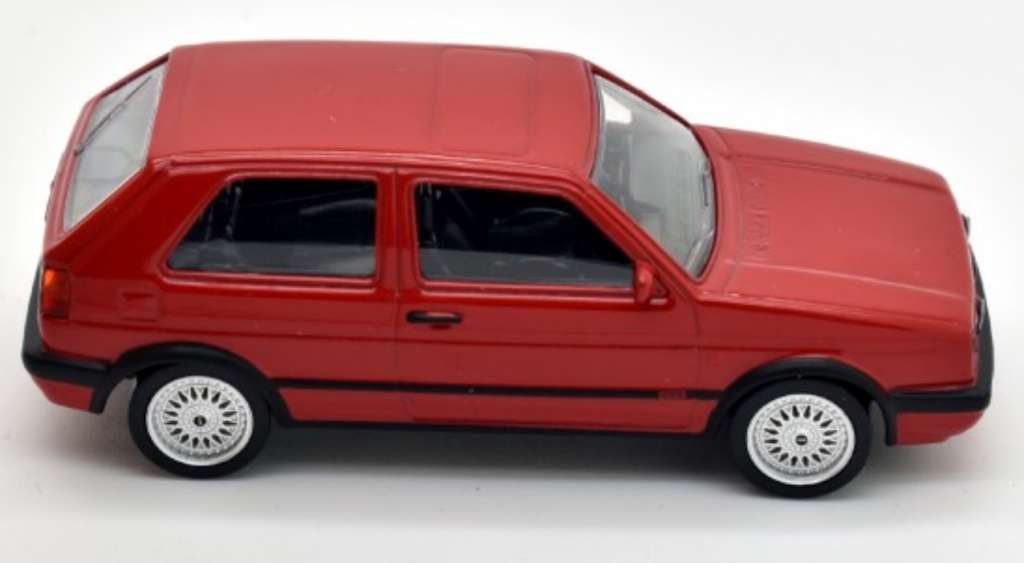 Volkswagen Golf II GTI (G60) 1990 red 1/43 Norev NEW+boxed #6098 instant wheels