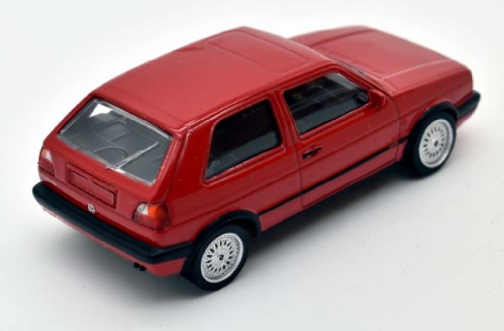 Volkswagen Golf II GTI (G60) 1990 red 1/43 Norev NEW+boxed #6098 instant wheels