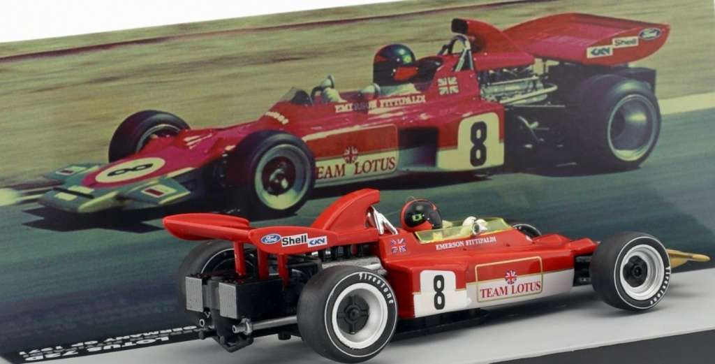 Lotus 72D F1 no.8 1971 Emerson Fittipaldi 1/43 IXO NEW+boxed #6101 instant wheels