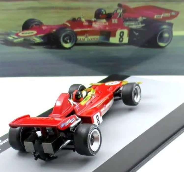 Lotus 72D F1 no.8 1971 Emerson Fittipaldi 1/43 IXO NEW+boxed #6101 instant wheels