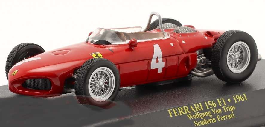 Ferrari 156 F1 1961 Wolfgang von Trips 1/43 IXO NEWinBlister #6102 instant wheels