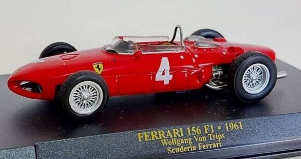 Ferrari 156 F1 1961 Wolfgang von Trips 1/43 IXO NEWinBlister #6102 instant wheels
