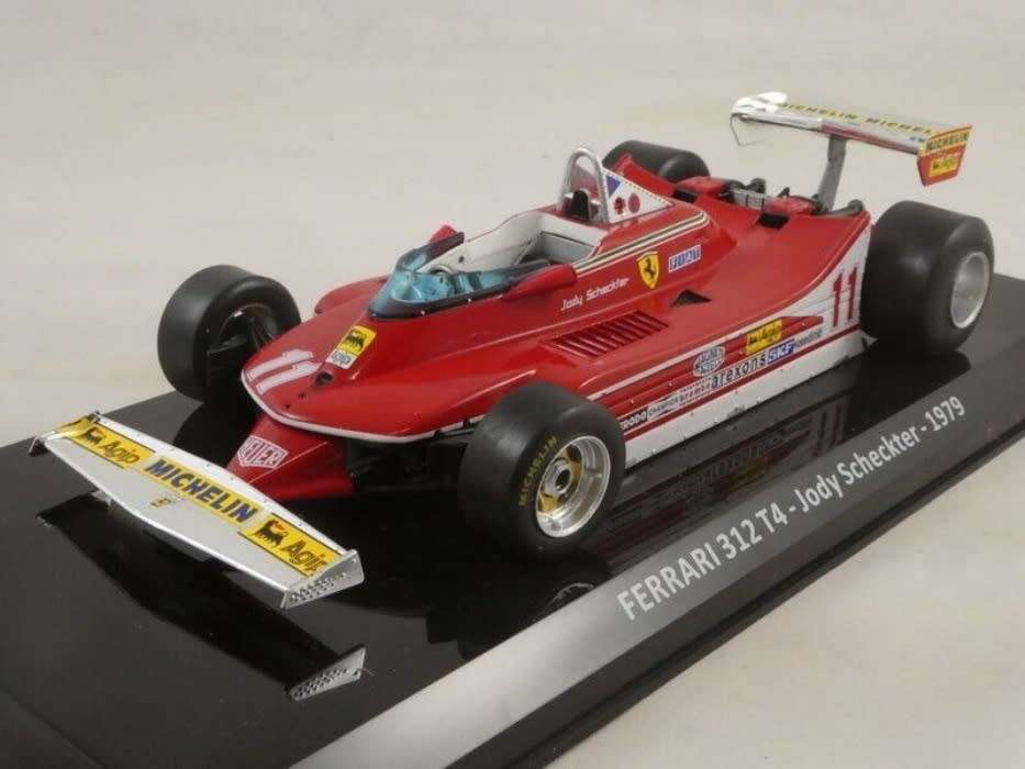 Ferrari 312 T4  #11  F1 1979 world champ J. Scheckter 1/24 Premium NEWinBlister #2347 instant wheels