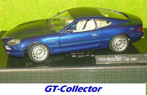 1:18 Aston Martin DB7 dk blue metallic by Guiloy, mint, 7 days money-back guarantee 008